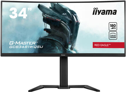 Iiyama G-Master Red Eagle GCB3481WQSU-B1 Gaming monitor