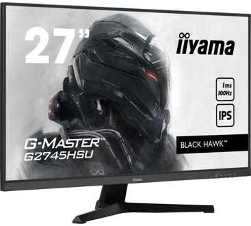 Iiyama PC-scherm - IIYAMA G-MASTER G2745HSU-B1 - 27"" 1920x1080 - IPS-paneel - 1 ms - 100 Hz - HDMI / DisplayPort