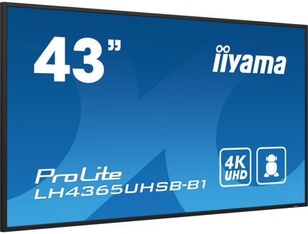 Iiyama ProLite LH4365UHSB-B1 monitor