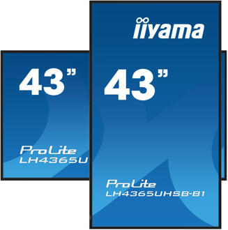 Iiyama ProLite LH4365UHSB-B1 monitor