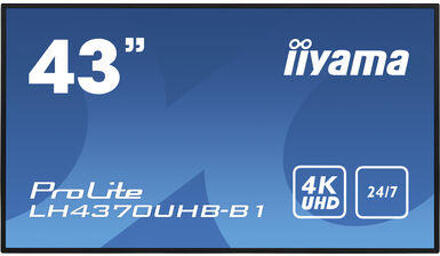 Iiyama ProLite LH4370UHB-B1 monitor