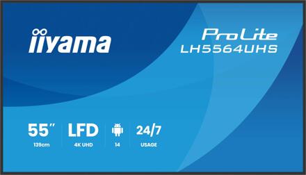 Iiyama ProLite LH5564UHS-B1AG monitor