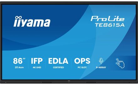 Iiyama ProLite TE8615A-B1AG Public Display