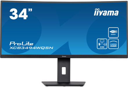 Iiyama ProLite XCB3494WQSN-B5 Ledmonitor