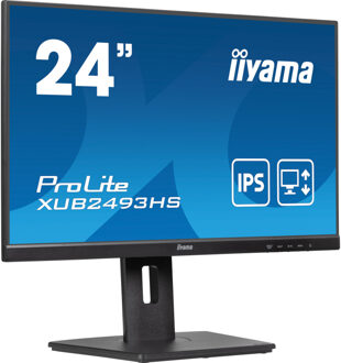 Iiyama ProLite XUB2493HS-B6 Monitor Zwart