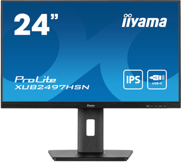 Iiyama ProLite XUB2497HSN-B2 Monitor Zwart