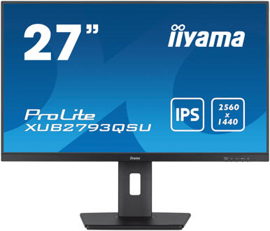 Iiyama ProLite XUB2793QSU-B7 Ledmonitor