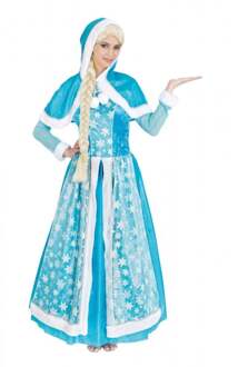 IJs Koningin Verkleedkostuum Volwassenen Elsa Blauw