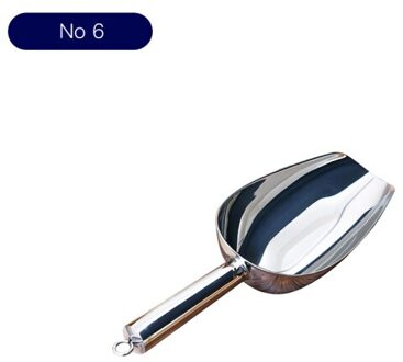 Ijs Schop Rvs Schop Voedsel Meel Koffiebonen Keuken En Bar Gereedschap Keuken Utility Koffieboon Schop Zilver