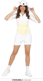 IJsbeer Jumpsuit Vrouw Wit - Transparant