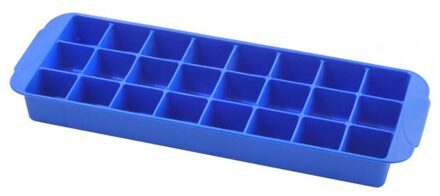 Ijsblokjes maker rubber blauw