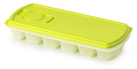 IJsblokjesvorm - met deksel - 12 ijsklontjes - kunststof