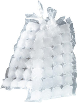 IJsblokzakjes/ijsblokjes maken - 14x - transparante zakjes - IJsblokjesmakers