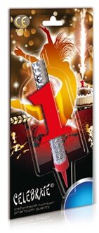 IJsfontein voor verjaardag van 1 jaar - 13 cm - kinderen