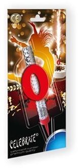 Ijsfontein Zilver Cijfer 0 Zilver - Grijs