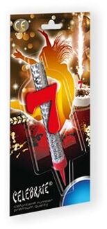 Ijsfontein Zilver Cijfer 7 Zilver - Grijs