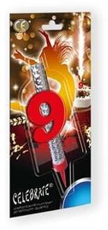 Ijsfontein Zilver Cijfer 9 Zilver - Grijs