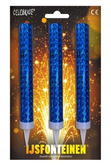 Ijsfonteinen blauw (3st)