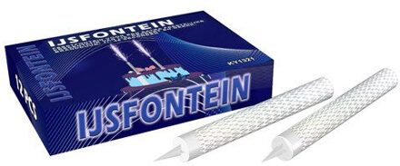 Ijsfonteinen Zilver 45 sec (12st) Zilver - Grijs