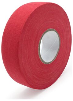 Ijshockey Tape Badminton Handvat Fiets Grip Stuurlint Stuurhoes Anti-Slip Doek Hockey Kleverige Rubber Tape rood