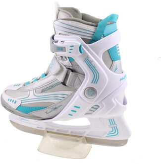 Ijshockeyschaatsen Semi Softboot Dames Wit Maat 37