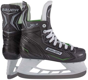 Ijshockeyschaatsen X-ls Junior Tpr/rvs Zwart/groen Mt 36