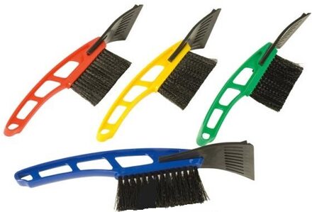 IJskrabber & borstel 31cm multi