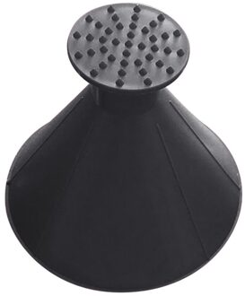 Ijskrabber Nuttig Voorruit Sneeuw Removal Magic Outdoor Ijs Schop Kegel Vormige Trechter Sneeuw Remover Tool Schrapen een Ronde 14 Zwart