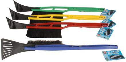 Ijskrabber & sneeuwborstel