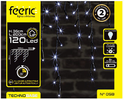 Ijspegelverlichting - 120 leds - helder wit
