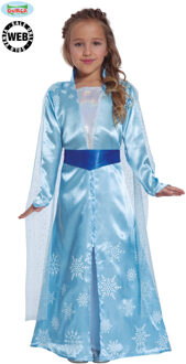 IJsprinses Kristel Jurk Meisje Blauw