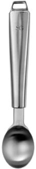 IJsschep/ijslepel zilver 21 cm van RVS - IJsscheppen