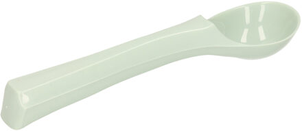 IJsschep - mintgroen - 24 cm - ijsboltang - kunststof