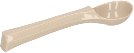 IJsschep - taupe - 24 cm - ijsboltang - kunststof