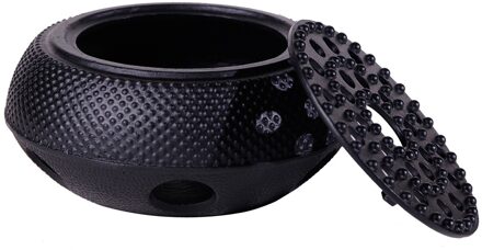 Ijzer Brandende Kachel Alcohol Honingraat Oven Carbon Houtskool Verwarming Theepot Koperen Basis Isolatie