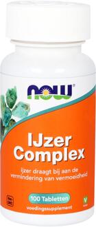 IJzer Complex - 100 Tabletten  - Mineralen
