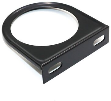 Ijzer Enkele Gat Auto Vrachtwagen Dashboard Meter Bracket Mini Universele Motor Protecter 52Mm Accessoires Installeren Cover Mount