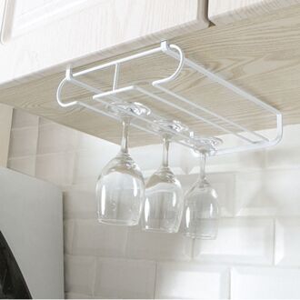 Ijzer Rode Wijn Glas Frame Ondersteboven Opknoping Bekerhouder Creatieve Opknoping Opknoping Wijn Glas Opknoping Bekerhouder