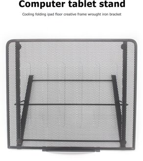 Ijzer Verstelbare Laptop Ondersteuning Stand Folding Mesh Notebook Tablet Houder Beugel Voor Huishoudelijke Computer Veiligheid Onderdelen