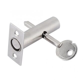 Ijzeren Pijp Goed Lock Hardware Pijp Buis Goed Onzichtbare Slot Voor Brandwerende Deur Escape Gangpad Lock Roestvrij Stee Verborgen Deur ha