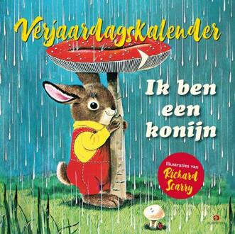 Ik ben een konijn verjaardagskalender -  Richard Scarry (ISBN: 9789047633198)
