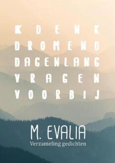 Ik denk dromend dagenlang vragen voorbij - Boek M. Evalia (946367862X)