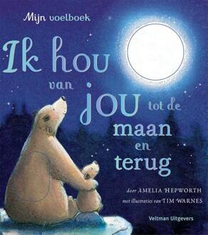 Ik hou van jou tot de maan en terug - mijn voelboek -  Amelia Hepworth (ISBN: 9789048323449)