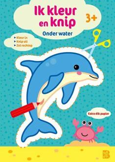 Ik kleur en knip: Onder water -   (ISBN: 9789403244983)