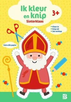 Ik kleur en knip: Sinterklaas -   (ISBN: 9789403243146)