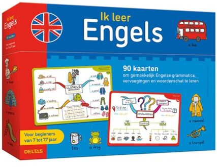 Ik leer Engels oefenkaarten 91-delig