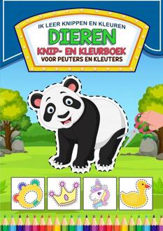 Ik Leer Knippen en Kleuren - Dieren Knip- en Kleurboek - Voor Peuters en Kleuters -  Peuterspeelgoed & Meer (ISBN: 9789403701264)