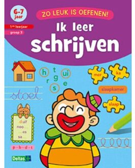 Ik leer schrijven / 6-7 jaar 1ste leerjaar groep 3 - Boek ZNU (9044746227)