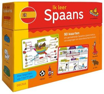 Ik leer Spaans oefenkaarten 91-delig