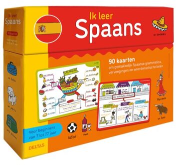 Ik leer Spaans oefenkaarten 91-delig